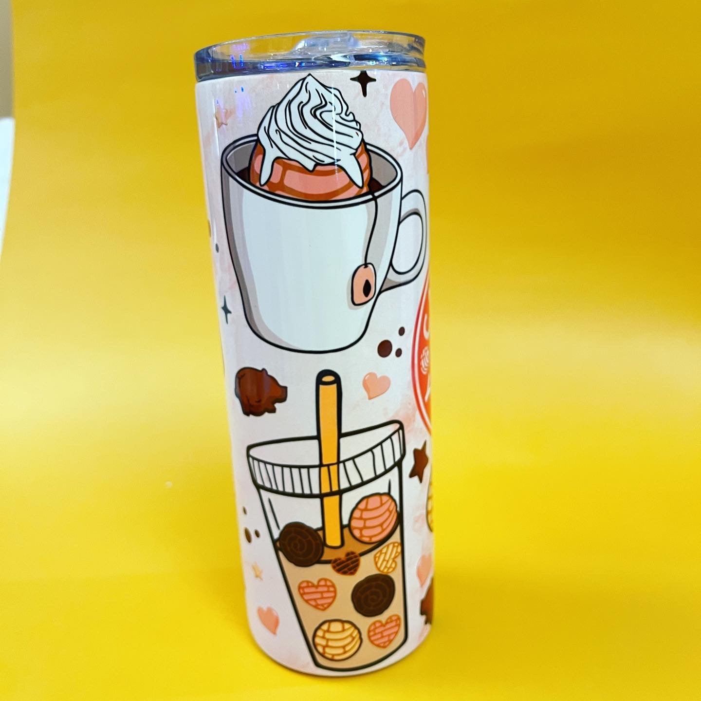 Tumbler 20 oz "Cafecito Y Chisme"