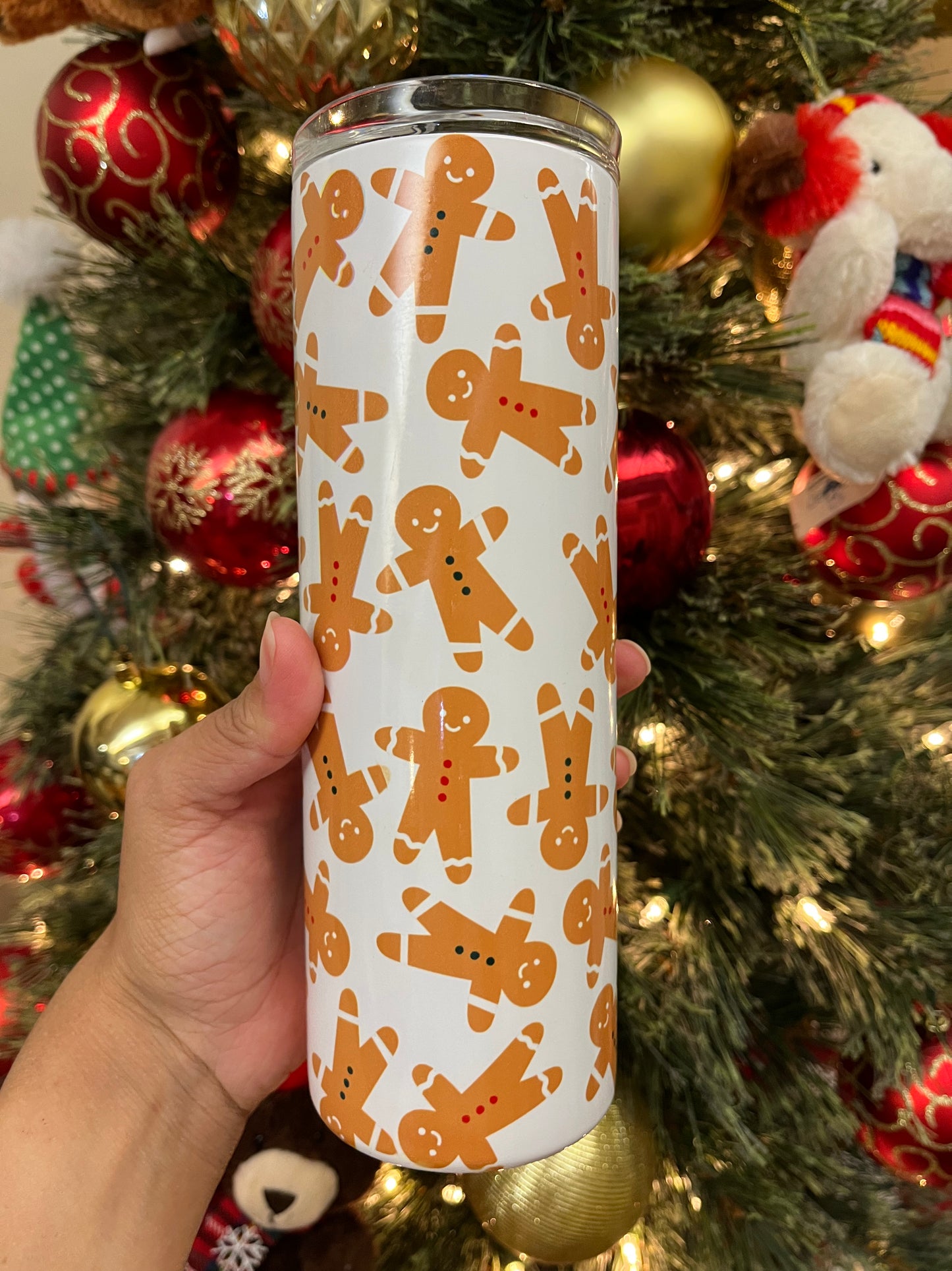 Tumbler 20 oz "Gingerbread Man"