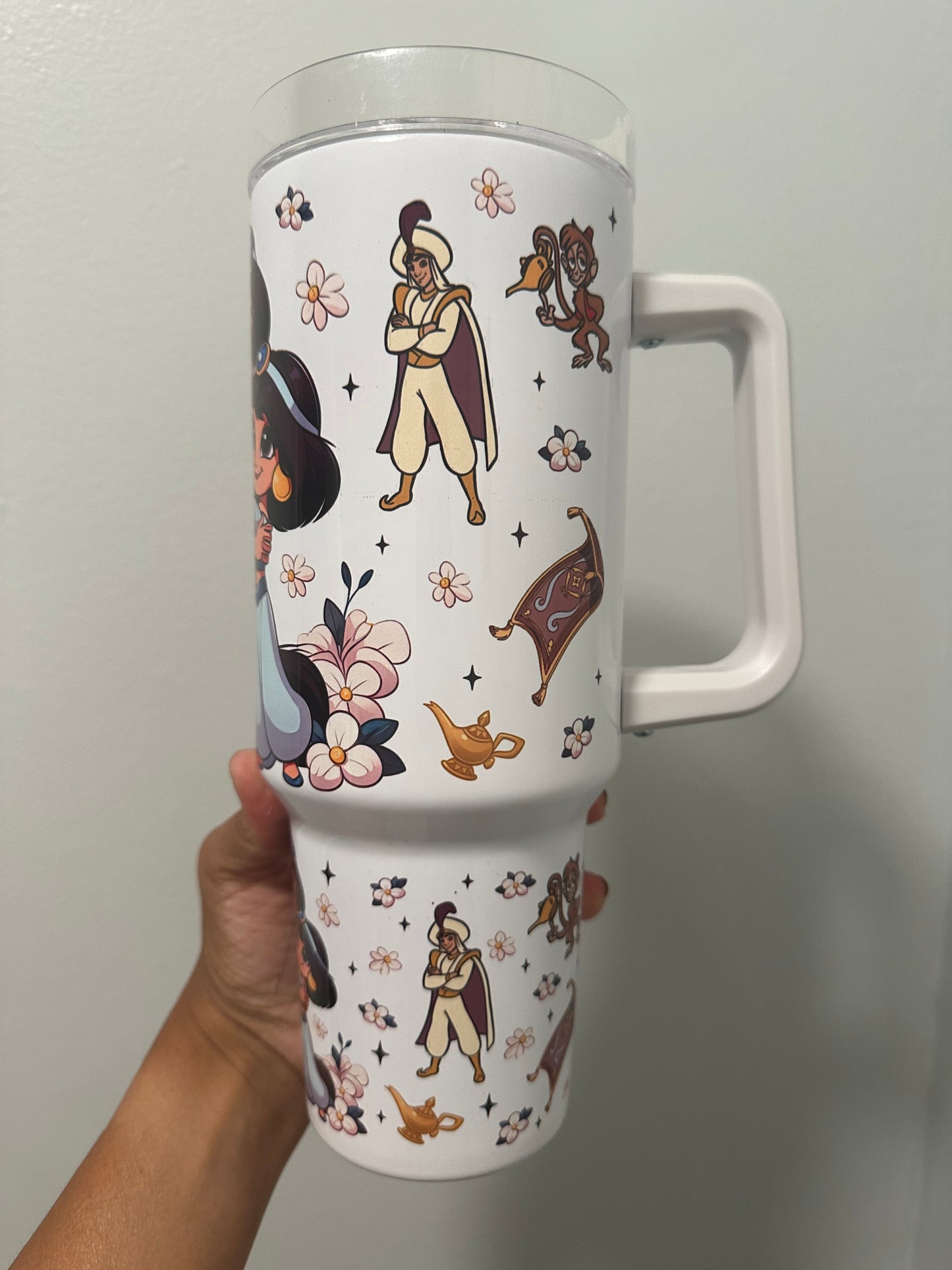 Princess Jasmine Grippy Tumbler