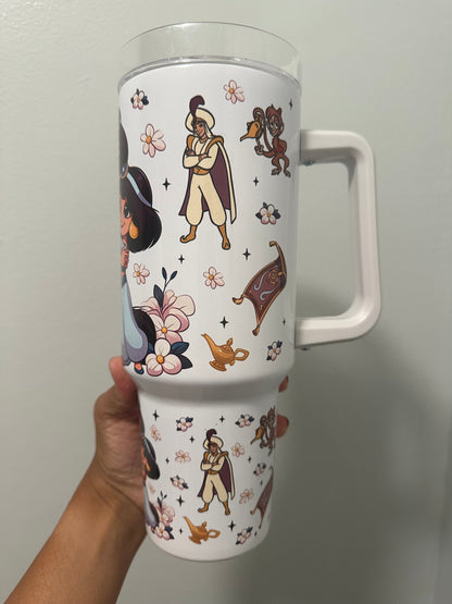 Princess Jasmine Grippy Tumbler