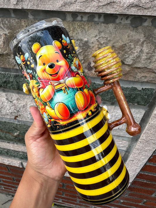 Winnie the Pooh Glitter tumbler 20 oz