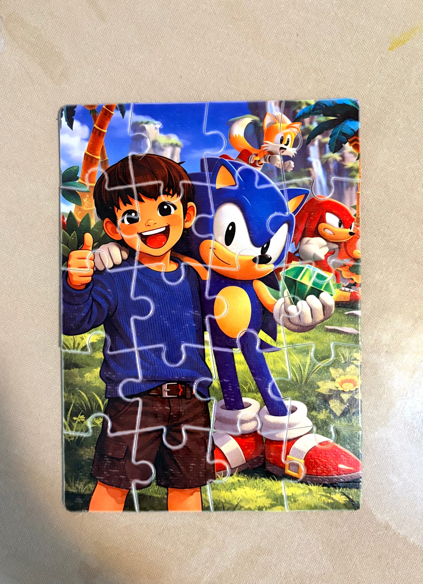 Custom Puzzle party favor