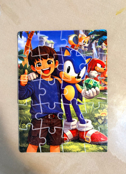Custom Puzzle party favor