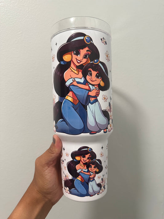 Princess Jasmine Grippy Tumbler