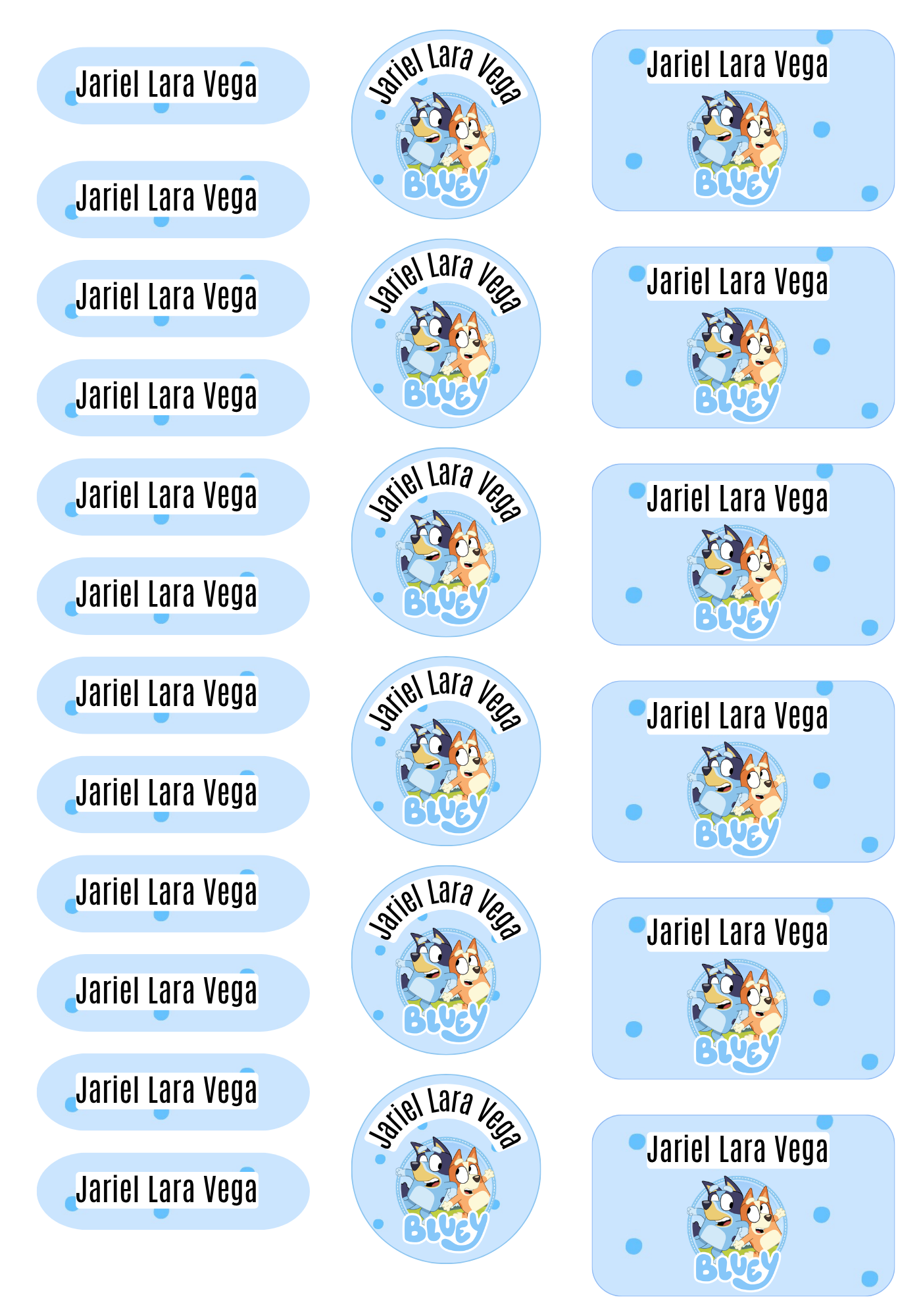 Back to school Labels