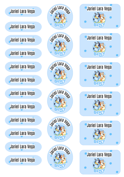 Back to school Labels