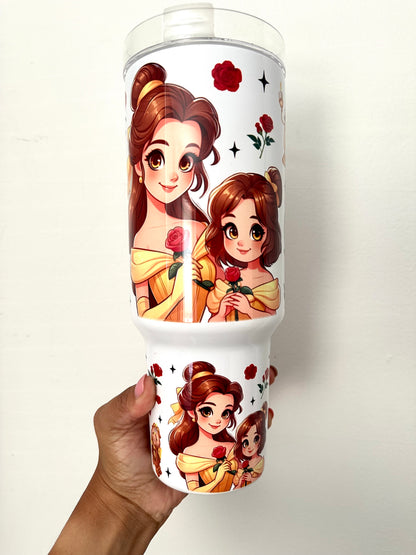 Princess Belle Grippy Tumbler