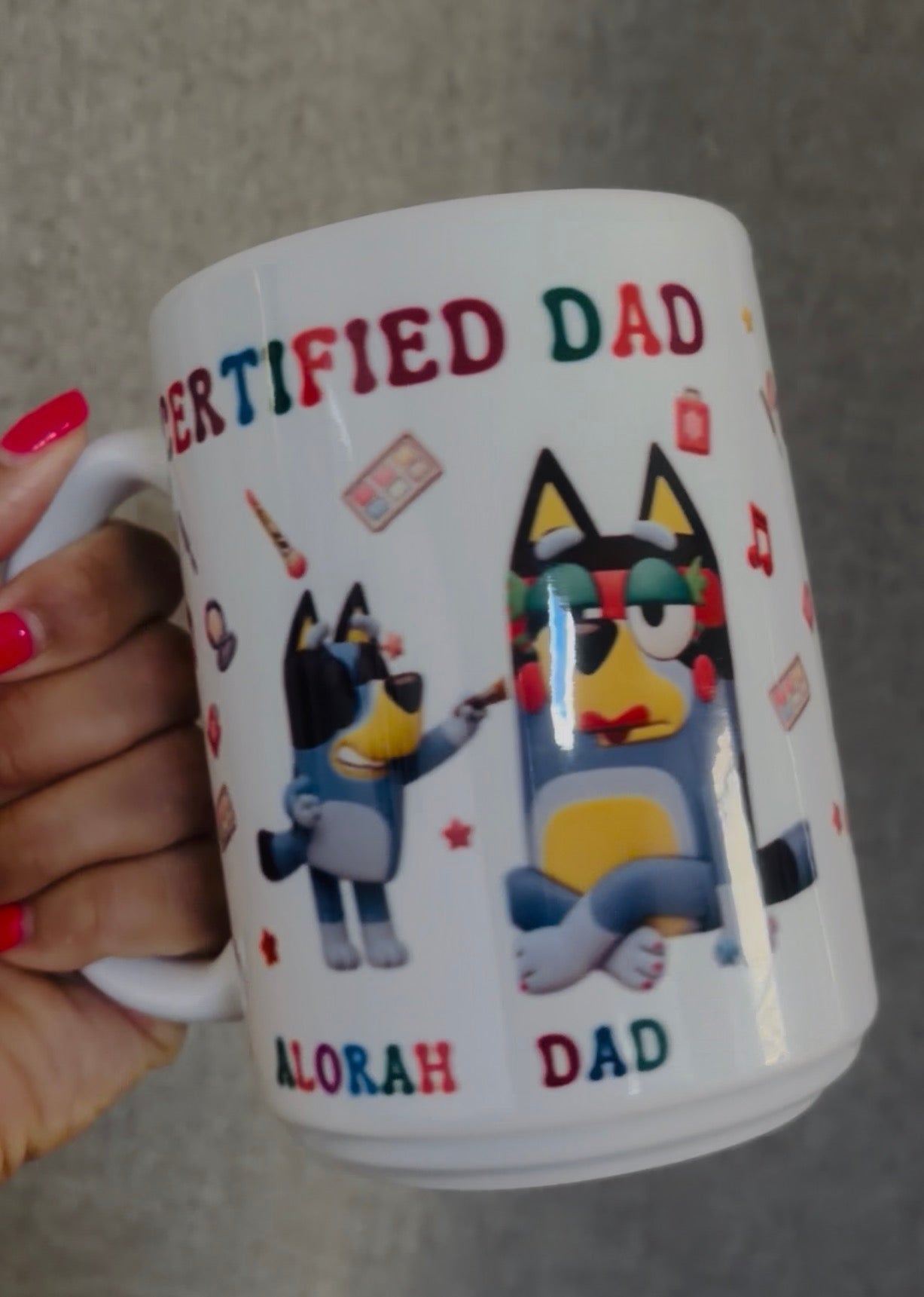 Custom Bluey Mug