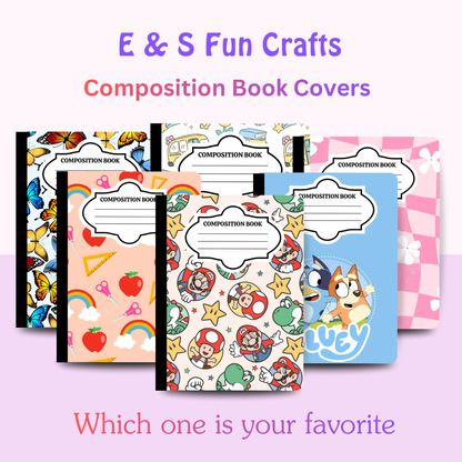 Custom Composition Book Cover