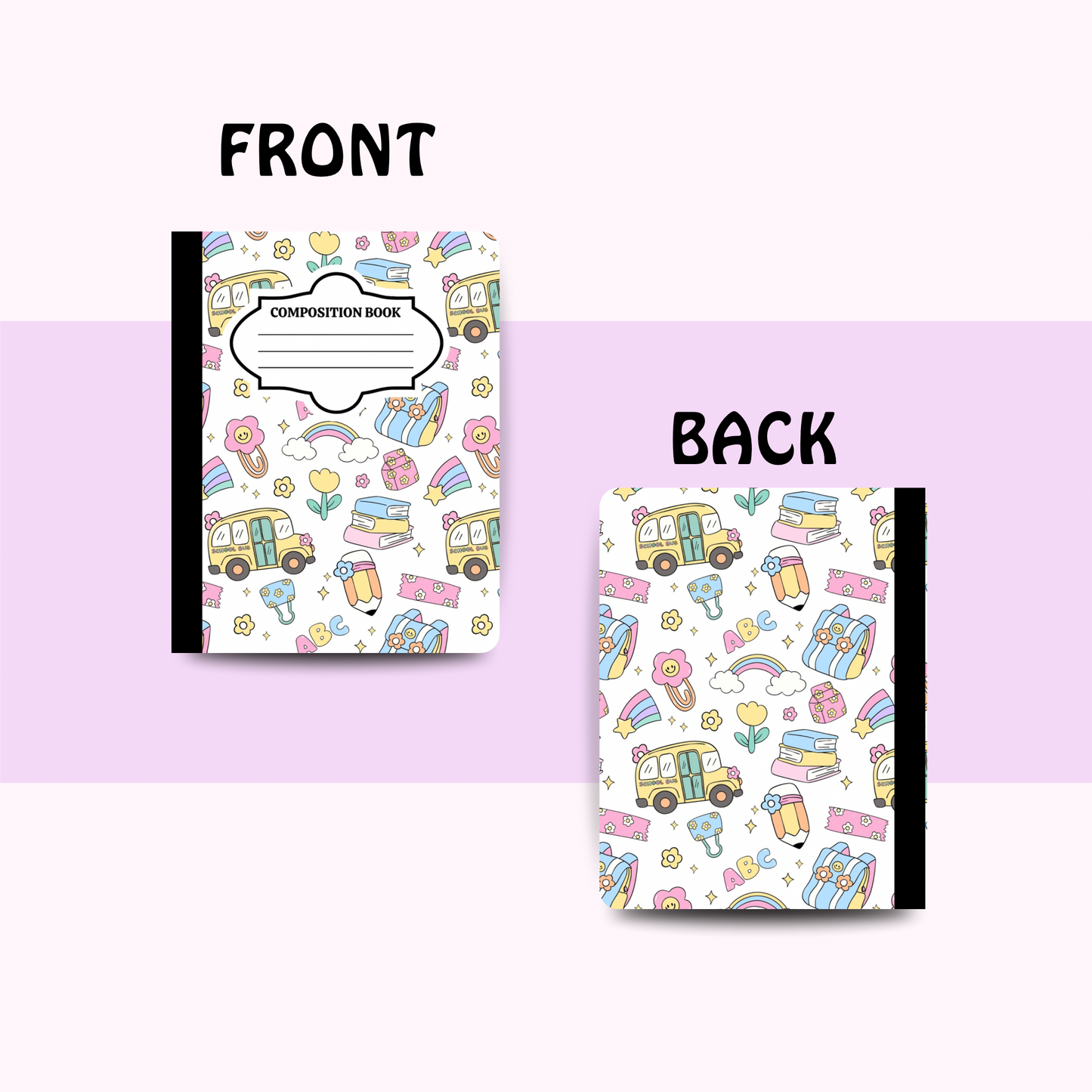 Custom Composition Book Cover