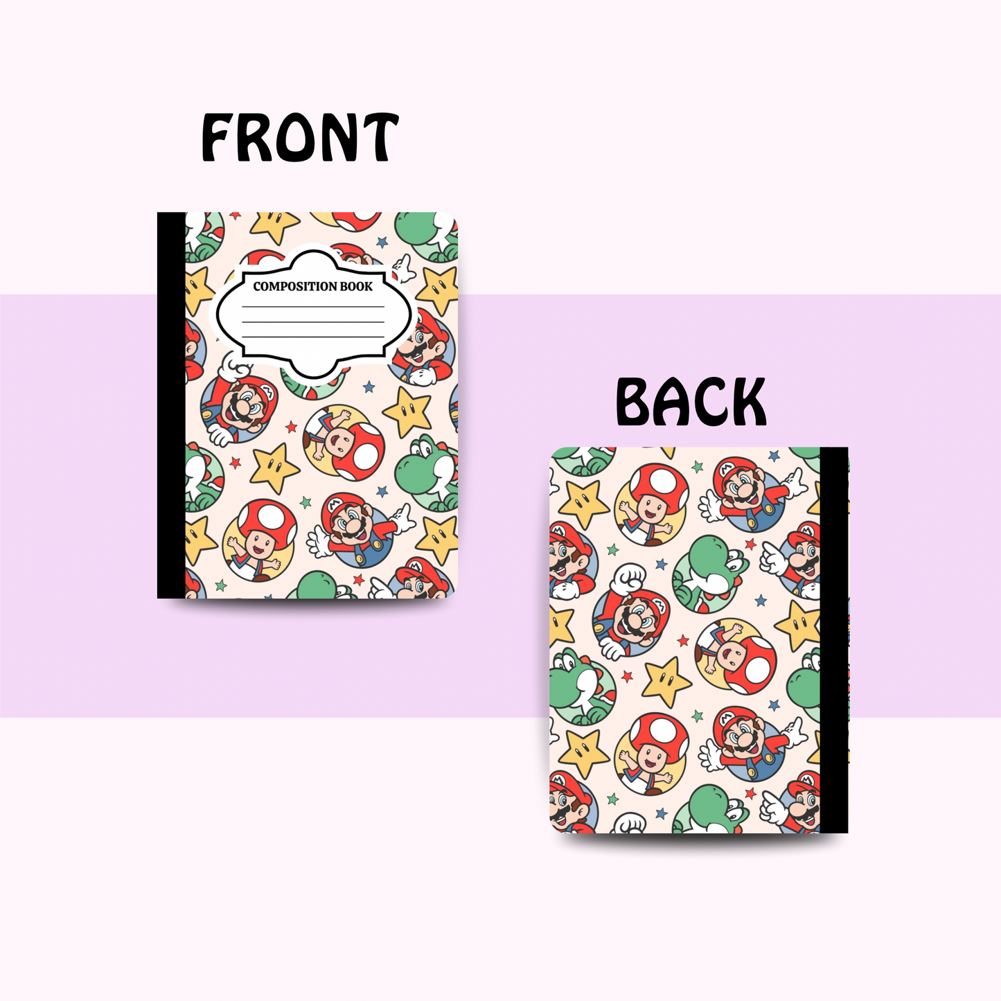 Custom Composition Book Cover