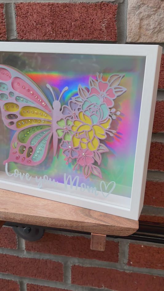 Butterfly Shadow Box