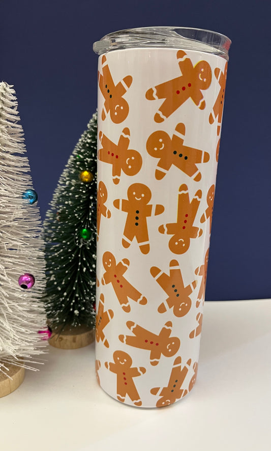 Tumbler 20 oz "Gingerbread Man"