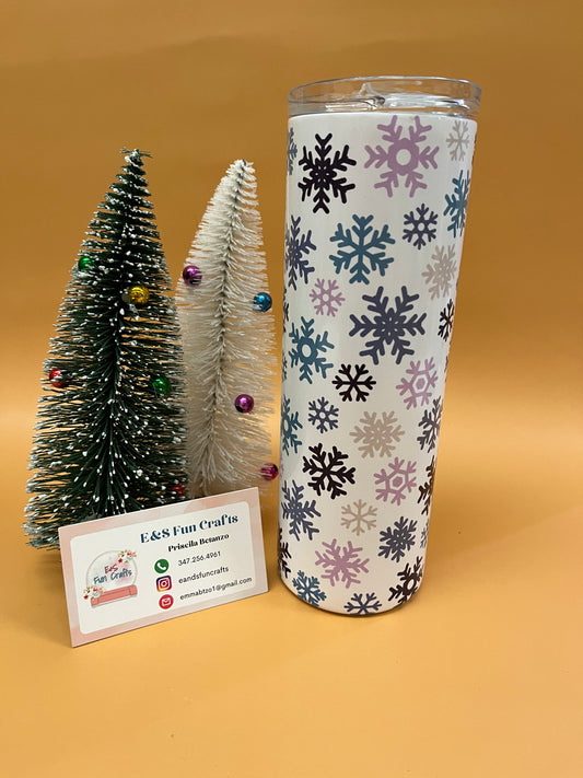 Tumbler 20 oz "Snowflake"