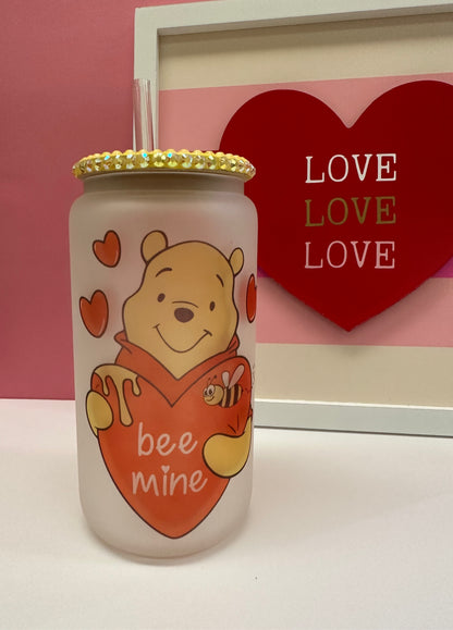 Be mine  glass cup “Winnie the Pooh”